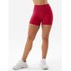 imageYEOREO SoftHue Women Workout Gym Impact Shorts Hidden Scrunch Butt Lifting 36quot45quot6quot Seamless ShortsWine