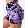 imageYEOREO Professional Women Workout Shorts 36quot Scrunch Shorts Seamless High Waisted Contour Gym Yoga Biker ShortsLight Purple