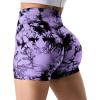 imageYEOREO Professional Women Workout Shorts 36quot Scrunch Shorts Seamless High Waisted Contour Gym Yoga Biker ShortsLight Purple