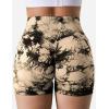 imageYEOREO Professional Women Workout Shorts 36quot Scrunch Shorts Seamless High Waisted Contour Gym Yoga Biker ShortsSand