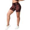 imageYEOREO Women High Waist Workout Yoga Gym Smile Contour Seamless Cycling ShortsTie Dye Russet
