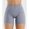 imageYEOREO Workout Shorts for Women Scrunch Butt Lifting 45quot Seamless Impact High Waist Gym Fitness Running ShortsLavender Gray