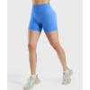 imageYEOREO Workout Shorts for Women Scrunch Butt Lifting 45quot Seamless Impact High Waist Gym Fitness Running ShortsOcean Blue