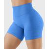 imageYEOREO Workout Shorts for Women Scrunch Butt Lifting 45quot Seamless Impact High Waist Gym Fitness Running ShortsOcean Blue