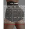 imageYEOREO Womens Biker Shorts 25quot No Front Seam Elysina High Waist Hidden Scrunch Workout Gym Yoga Running ShortsDeep Brown