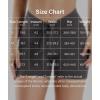 imageYEOREO Workout Biker Shorts for Women 42quot No Front Seam Ericane Scrunch Butt Lifting V High Waist Drawstring Gym Yoga ShortsDark Grey