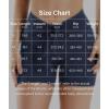 imageYEOREO Workout Biker Shorts for Women 42quot No Front Seam Ericane Scrunch Butt Lifting V High Waist Drawstring Gym Yoga ShortsNavy