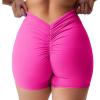 imageYEOREO Daze Workout Shorts Womens Scrunch Butt Gym Shorts for Women V Back Booty Butt Lifting Biker Compression ShortsPink