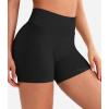 imageYEOREO Workout Shorts Women 45quot Biker Gym Shorts Suthleah Tummy Control Seamless Scrunch Butt Lifting Running Yoga ShortsBlack