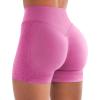 imageYEOREO Workout Shorts Women 45quot Biker Gym Shorts Suthleah Tummy Control Seamless Scrunch Butt Lifting Running Yoga ShortsPink