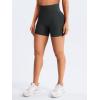 imageYEOREO Women Seamless Scrunch Workout Shorts High Waisted Intensify Running Gym Yoga WorkoutAsh