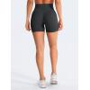 imageYEOREO Women Seamless Scrunch Workout Shorts High Waisted Intensify Running Gym Yoga WorkoutAsh