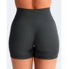 imageYEOREO Women Seamless Scrunch Workout Shorts High Waisted Intensify Running Gym Yoga WorkoutAsh