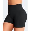 imageYEOREO Women Seamless Scrunch Workout Shorts High Waisted Intensify Running Gym Yoga WorkoutBlack Pro