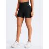 imageYEOREO Women Seamless Scrunch Workout Shorts High Waisted Intensify Running Gym Yoga WorkoutBlack Pro