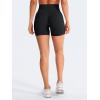 imageYEOREO Women Seamless Scrunch Workout Shorts High Waisted Intensify Running Gym Yoga WorkoutBlack Pro