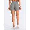 imageYEOREO Women Seamless Scrunch Workout Shorts High Waisted Intensify Running Gym Yoga WorkoutNeutral Gray