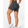 imageYEOREO Dora Seamless Scrunch Workout Shorts for Women High Waisted Butt Lifting Gym Yoga Biker ShortsCoal