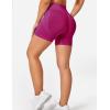 imageYEOREO Dora Seamless Scrunch Workout Shorts for Women High Waisted Butt Lifting Gym Yoga Biker ShortsFuchsia