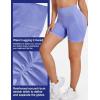 imageYEOREO Dora Seamless Scrunch Workout Shorts for Women High Waisted Butt Lifting Gym Yoga Biker ShortsLilac