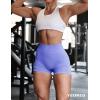 imageYEOREO Dora Seamless Scrunch Workout Shorts for Women High Waisted Butt Lifting Gym Yoga Biker ShortsLilac