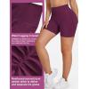 imageYEOREO Dora Seamless Scrunch Workout Shorts for Women High Waisted Butt Lifting Gym Yoga Biker ShortsPurple