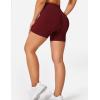 imageYEOREO Dora Seamless Scrunch Workout Shorts for Women High Waisted Butt Lifting Gym Yoga Biker ShortsRosewood