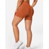 imageYEOREO Dora Seamless Scrunch Workout Shorts for Women High Waisted Butt Lifting Gym Yoga Biker ShortsWarm Copper