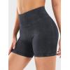 imageYEOREO Womens Workout Gym Shorts 45quot Colinne Butt Lifting Hidden Scrunch Seamless Impact Booty Biker ShortsBlack