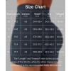 imageYEOREO Workout Shorts Womens Butt Lifting 45quot Seamless Hidden Scrunch High Waist Gym Tummy Control Christiy Biker ShortsDeep Navy
