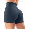 imageYEOREO Workout Shorts Womens Butt Lifting 45quot Seamless Hidden Scrunch High Waist Gym Tummy Control Christiy Biker ShortsDeep Navy