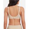 imageYEOREO Womens Everyday Bra Scoop Wireless Bralette No Underwire Corriney Full Coverage Push Up BraMilk Coffee