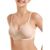 imageYEOREO Womens Wireless Bras Push Up Full Coverage Bra No Underwire Seamless Comfortable Scalloped Supportive BraletteUniversal Nude