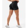 imageYEOREO Gym Workout Shorts for Women 36  45 High Waisted Hidden Scrunch Biker Shorts Tummy Control Patrica Yoga ShortsBlack