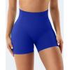 imageYEOREO Gym Workout Shorts for Women 36  45 High Waisted Hidden Scrunch Biker Shorts Tummy Control Patrica Yoga ShortsDark Blue