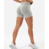 imageYEOREO Gym Workout Shorts for Women 36  45 High Waisted Hidden Scrunch Biker Shorts Tummy Control Patrica Yoga ShortsLight Grey