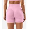 imageYEOREO Gym Workout Shorts for Women 36  45 High Waisted Hidden Scrunch Biker Shorts Tummy Control Patrica Yoga ShortsPink
