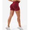 imageYEOREO Gym Workout Shorts for Women 36  45 High Waisted Hidden Scrunch Biker Shorts Tummy Control Patrica Yoga ShortsScarlett Red