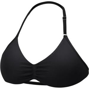 imageYEOREO SoftHue Impact Strappy Halter Bra for Sports Women Workout Padded Gym Yoga BraBlack