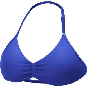 imageYEOREO SoftHue Impact Strappy Halter Bra for Sports Women Workout Padded Gym Yoga BraNavy