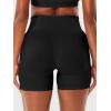imageYEOREO Gym Workout Shorts Women Camili High Waisted 5quot Without Scrunch Butt Tummy Control Seamless Yoga ShortsBlack