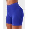 imageYEOREO Gym Workout Shorts Women Camili High Waisted 5quot Without Scrunch Butt Tummy Control Seamless Yoga ShortsDark Blue