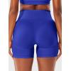 imageYEOREO Gym Workout Shorts Women Camili High Waisted 5quot Without Scrunch Butt Tummy Control Seamless Yoga ShortsDark Blue