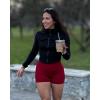 imageYEOREO Gym Workout Shorts Women Camili High Waisted 5quot Without Scrunch Butt Tummy Control Seamless Yoga ShortsScarlett Red