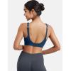 imageYEOREO Sports Bras for Women Xena Bra Maximum Support HighImpact Workout Gym Running Supportive Padded BrasNavy Blue