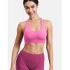 imageYEOREO Sports Bras for Women Xena Bra Maximum Support HighImpact Workout Gym Running Supportive Padded BrasPink
