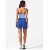 imageYEOREO Womens Halter Crop Top V Neck Workout Going Out Tank Top Hazel Padded Sleeveless Backless Trendy Summer CamisoleLight Blue