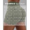 imageYEOREO CoreFlex Women Workout Gym Shorts with Cargo Pockets Hidden Scrunch 36quot Inseam No Front Seam Biker ShortsArmy Green