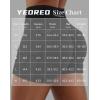 imageYEOREO CoreFlex Women Workout Gym Shorts with Cargo Pockets Hidden Scrunch 36quot Inseam No Front Seam Biker ShortsBlack