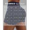 imageYEOREO CoreFlex Women Workout Gym Shorts with Cargo Pockets Hidden Scrunch 36quot Inseam No Front Seam Biker ShortsNavy